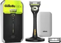 Gillette Labs Rasierer black/gold Edition Magnethalterung mit 2 Klinge + Etui