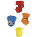 Simba ABC Badespielset 4 teilig Wasserrad Saugnapf Badespielzeug Wasserspielzeug