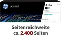 Original HP 415A HP 415 X Toner Tonerkassetten LaserJet M454dn MFP M479dw M455dn