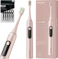 Spinel Care SmileON Schallzahnbürste Pink USB-C 3 Modi Zahnpflege Set