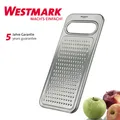Westmark Handreibe Raspel Reibe Obst Rohkostreibe Gemüsereibe "Steel" fein