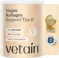 VETAIN Vegan Kollagen Pulver - VeCollal®, Vitamin C, Kurkuma, Zink & Biotin - Für Knochen & Gelenke