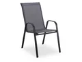 Gartenstuhl outdoor NILS BHT 54x93x74 cm grau Stapelstuhl Klappstuhl
