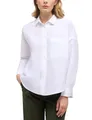 ETERNA Damen Linen Shirt Oversize FIT 1/1 weiß 40_D_1/1