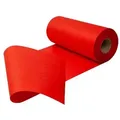 Sensalux Tischläufer Sensalux Tischläufer, stoffähnliches Vlies, Farbe + Breite wählbar rot 30 cm x 2500 cm x 0 mm