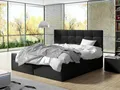 MIRJAN24 Boxspringbett Luanda (Bonell-Matratze und Topperr), mit zwei Bettkästen für die Bettwäsche