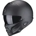 Scorpion EXO-Combat II Solid Helm, schwarz, Größe M für Männer