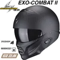 Scorpion Jethelm EXO-COMBAT 2 II SOLID matt schwarz ECE 22.06 Gr. M 057/58