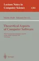 Theoretical Aspects of Computer Software Takayasu Ito
