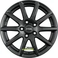 4x Rial Milano titanium 5.5x14 ET40 - LK5/100 ML57.1 Felge Alu