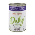 Almo Nature Daily - Nassfutter für Erwachsene Katzen - Mousse - Kaninchen - 85 g, Packung mit 24