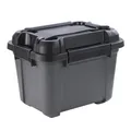 Kreher® Bunker Tough Aufbewahrungsbox 18L - extrem robuste IP67 Box aus recyceltem Kunststoff - Wasserdicht - ideal für Camping, Keller, Werkstatt