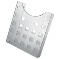 helit einzeln DIN A4 Prospektständer Wandmontiert Transparent H6102502 24,1 x 3,7 x 26,4 cm