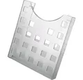 HELIT Zeitungsständer Helit the grid H6102502 Prospekthalter Glasklar DIN A4 Anzahl der Fäch
