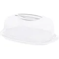 Rotho fresh kaasdoos 29x17x10.5 cm wit/transparant