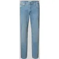 Jack & Jones Straight Fit Jeans im 5-Pocket-Design Modell 'Glenn' in Hellblau, Größe 32/30