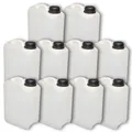 10er Pack 3 Liter Kanister Getränkeka​nister Leerkanister naturfarben DIN 45