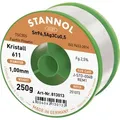Kristall 611 Fairtin Lötzinn, Bleifrei Bleifrei Sn96,5ag3cu0,5 Rem1 250 G 1 Mm - Stannol