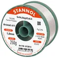 STANNOL Lötzinn Kristall 611, TSC305, Sn96,5Ag3,0Cu0,5, Fairtin Flowtin, 1,0 mm