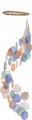 Windspiel Mobile Capiz Muschel 62x14,5cm Perlmutt Bunt