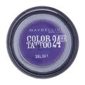 Maybelline New York Lidschatten Eyestudio Color Tattoo 24h Endless Purple 15 / Gel-Cream Eyeshadow Lila metallic, langanhaltend, 1 x 4 g