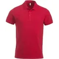 Clique Poloshirt Classic Lincoln S-S rot 5XL