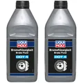 Liqui Moly Bremsflüssigkeit DOT 4 2x 1L synthetisch Korossionsschutz