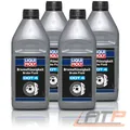 4x LIQUI MOLY 1 LITER BREMSEN FLÜSSIGKEIT BREMSFLÜSSIGKEIT DOT4 21157
