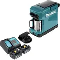 Makita DCM 501 ST2 Akku Kaffeemaschine 12 V max. / 18 V + 2x Akku 5,0 Ah + Ladegerät
