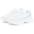 Tommy Hilfiger TH SPORTY CHIC RUNNER Keilsneaker Keilabsatz, Freizeitschuh, Halbschuh, Schnürer mit Kontrastbesatz weiß 42 EU