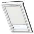VELUX Verdunkelungsrollo Uni Beige 1085, MK06, Aluminiumschiene,GGU,Manuell,VELUX