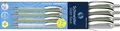 Schneider Schreibgeräte Slider Rave XB Trend 25, Box 4 Stück sortiert 132664 Kugelschreiber Schreibfarbe: Blau 4 St.