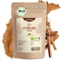 Bio Ceylon Zimt gemahlen (1kg) mit wenig Cumarin in premium Qualität | 100% ECHTES Bio Ceylon Zimt Pulver