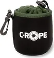 C-ROPE CRP-LNB-S-BLK-2, Beuteltasche, Schwarz, Grün, Fleece, Neopren, 90 x 90 x 100 mm