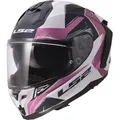 LS2 Motorradhelm FF817 Challenger II Flaman Helm, Pinlockscheibe enthalten XXL (63/64)