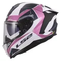 LS2, Integraler Motorradhelm CHALLENGER II FLAMAN Lavander, XXL