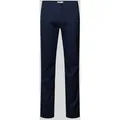 Brax Slim Fit Chino mit französischen Eingrifftaschen Modell 'Fabio' in Dunkelblau, Größe 32/34