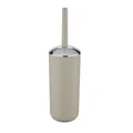 Wenko-Wenselaar GmbH & Co. KG WENKO WC-Garnitur Brasil, Spezialkunststoff, absolut bruchsicher, Praktischer Toilettenbürstenhalter ideal für Bad und Gäste-WC, 1 Stück, Farbe: Taupe 21220100