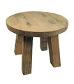 Echt Holz Pflanzenhocker - 25 x 20 cm - Deko Blumen Pflanzen Hocker massiv klein