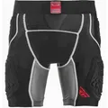 Fly Racing Barricade Compression Protektoren Shorts, schwarz, Größe L für Männer