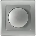 Steckdose Schuko USB Wechselschalter Lichtschalter Dimmer Taster LED silber