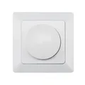 Led Dreh-Dimmer DELPHI/MILOS 230 V 3-35W 2-Draht Technik Unterputz UP für Lampen