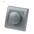 DELPHI Dimmer für LED Lampen, 3-35W, silber Unterputz Dimmerschalter UP Schalter