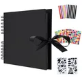 Fotoalbum zum Selbstgestalten, Scrapbook Album zum Einkleben Fotoalben, DIY F...