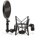 RODE - RØDE SM6, Mikrofon-Stoßhalterung, Rode, K2, NTK, NT2000, NT2-A, NT1000, NT1, NT1-A, Schwarz, 133 mm, 210 mm
