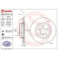BREMBO 2x Bremsscheibe vorne 330 Innenbelüftet für BMW 5er Touring F11