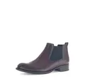 Gabor Damen Chelsea Boots, Frauen Stiefeletten,Schlupfstiefel,Stiefel,Bootee,Booties,halbstiefel,Kurzstiefel,Bordo/schwarz(Eff),38 EU / 5 UK