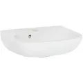 Handwaschbecken Duravit D-Code 450 mm, mit Überlauf, 1 Hahnloch, weiß - 0705450000