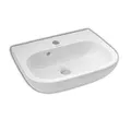 Duravit Handwaschbecken D Code Breite 45cm weiß, 705450000