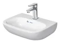 Duravit D-Code Handwaschbecken 1 Hahnloch mit Überlauf 450 x 340 mm - Weiß...